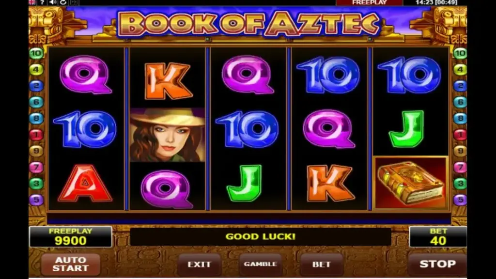 Book of Aztec Amatic