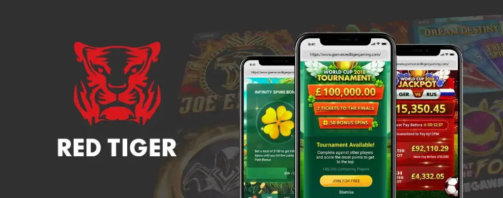 Мобільні слоти Red Tiger